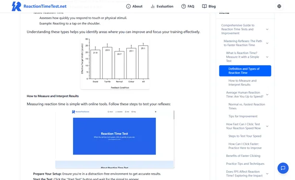 Comprehensive Guide to Reaction Time Tests and Improvement